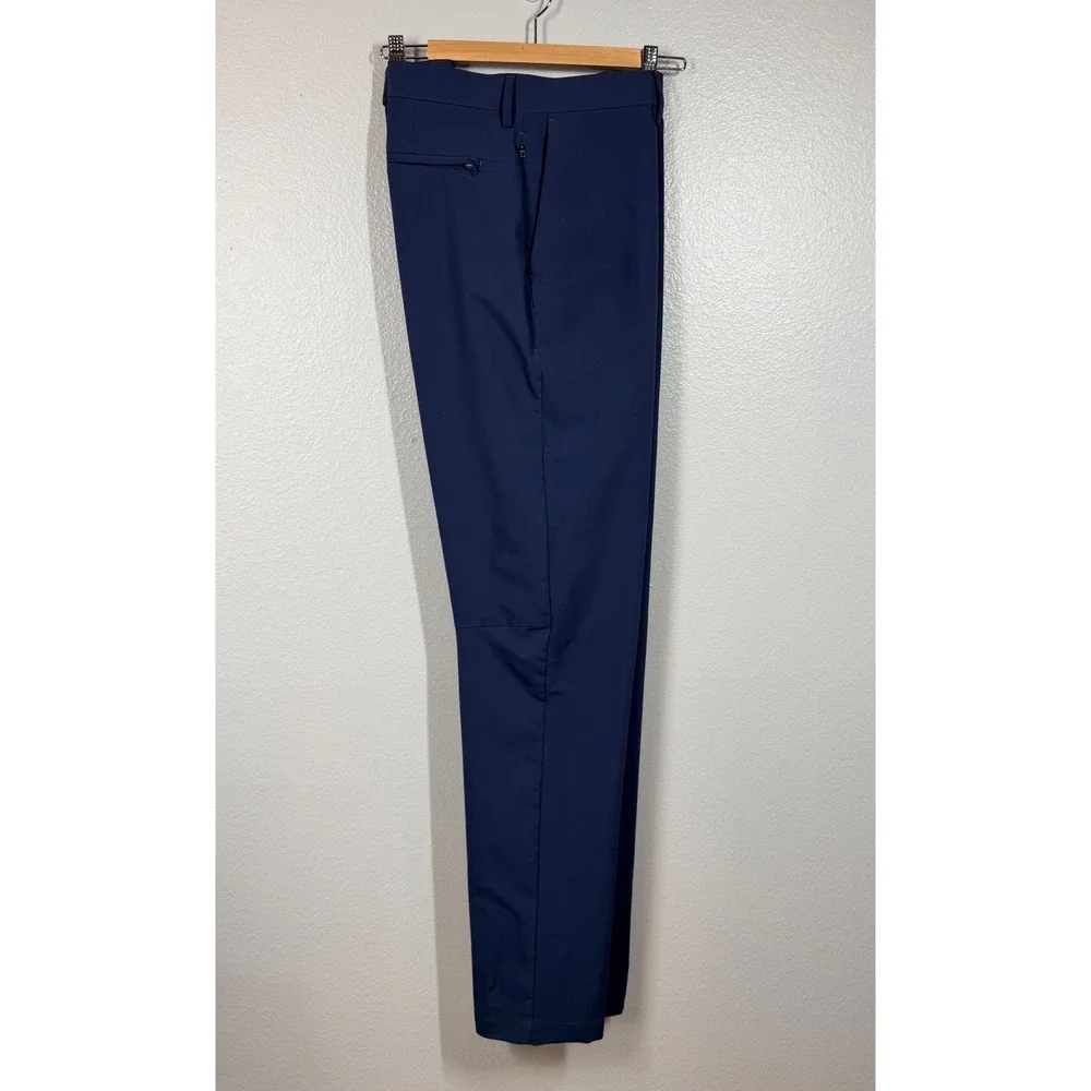 Banana Republic Pants Mens 36x34 Blue  Slim Fit Chino Stretch Performance